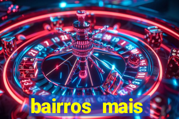 bairros mais perigosos de bh